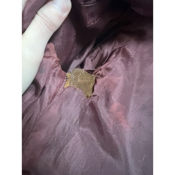 Vintage‎ Suede Jacket Woodstock California 70s Leather | Brown | Women's Small - Picture 12 of 16